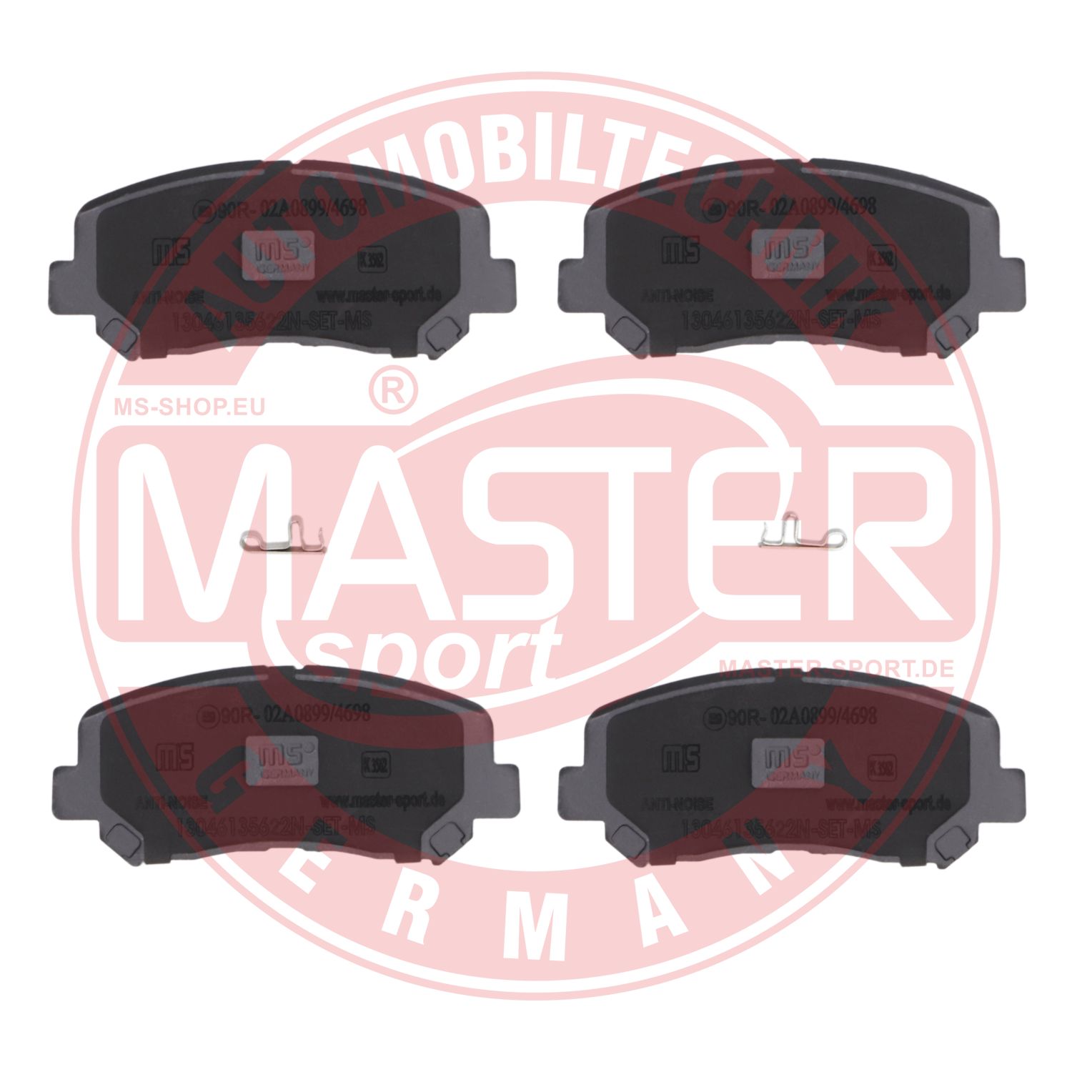 Placute frana MASTERSPORT GERMANY 13046135622N-SET-MS